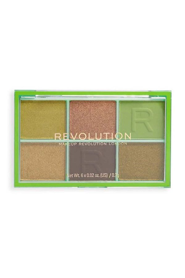 Revolution-Mini Reloaded Dent Shadow Palette - Shadow Palette - Green Gives 1