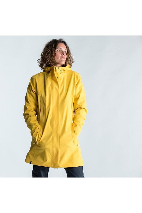 Decathlon Tribord Women s Sailing Raincoat Yellow Sailing 300 Trendyol
