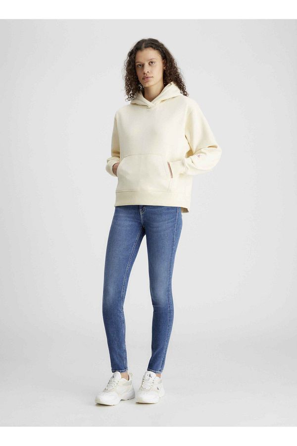 Calvin klein sweatshirt yellow best sale