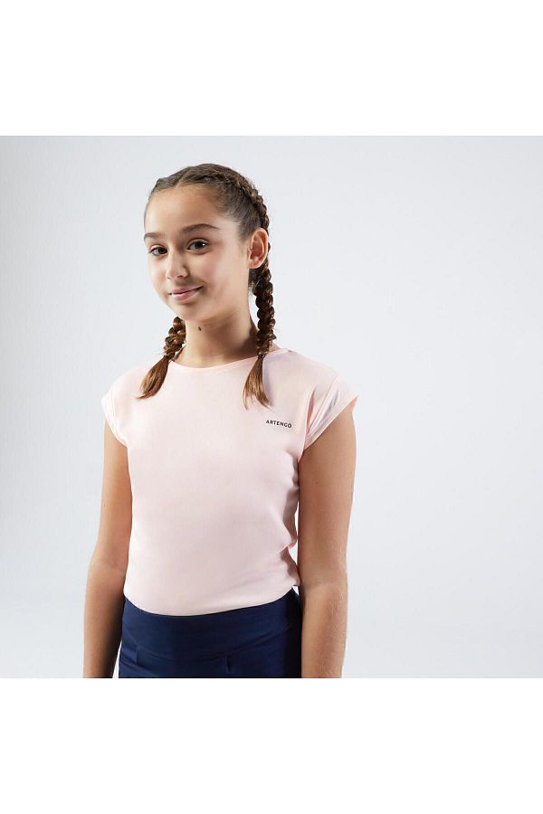 Decathlon Artengo Pink Kids Tennis T Shirt 500 Trendyol