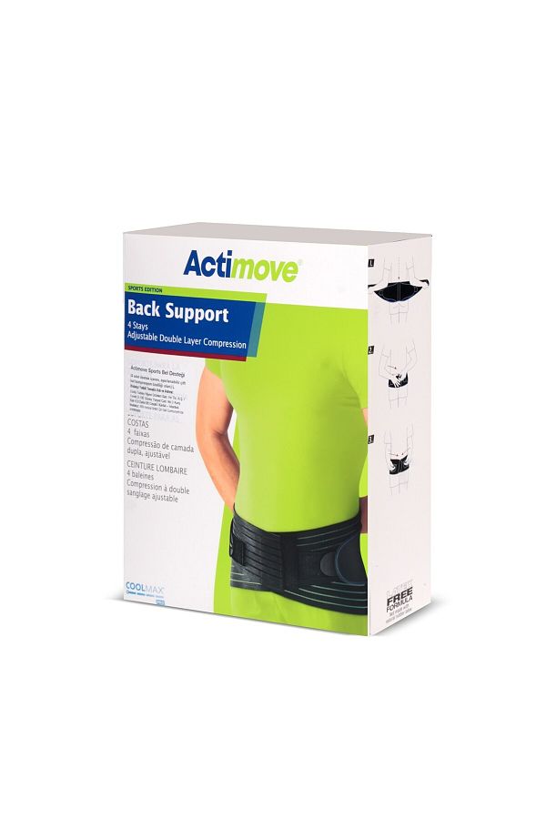 BSN-Actimove Waist Corset Containing 4 Supports, Adjustable Double Layer Compression 1