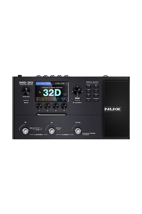 Nux-معالج الجيتار الكهربائي Mg-30 - قطع مريح ومريح 1