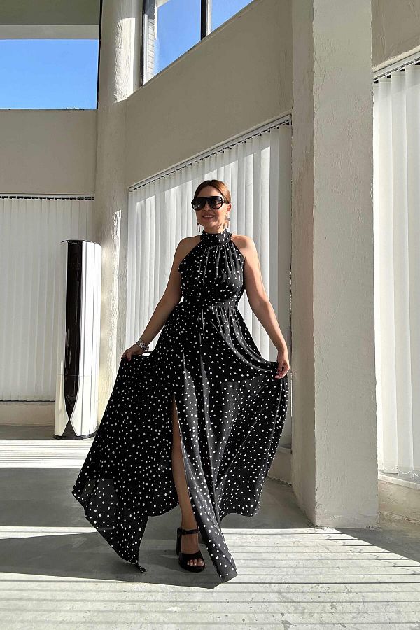 Halter neck dress designs shop