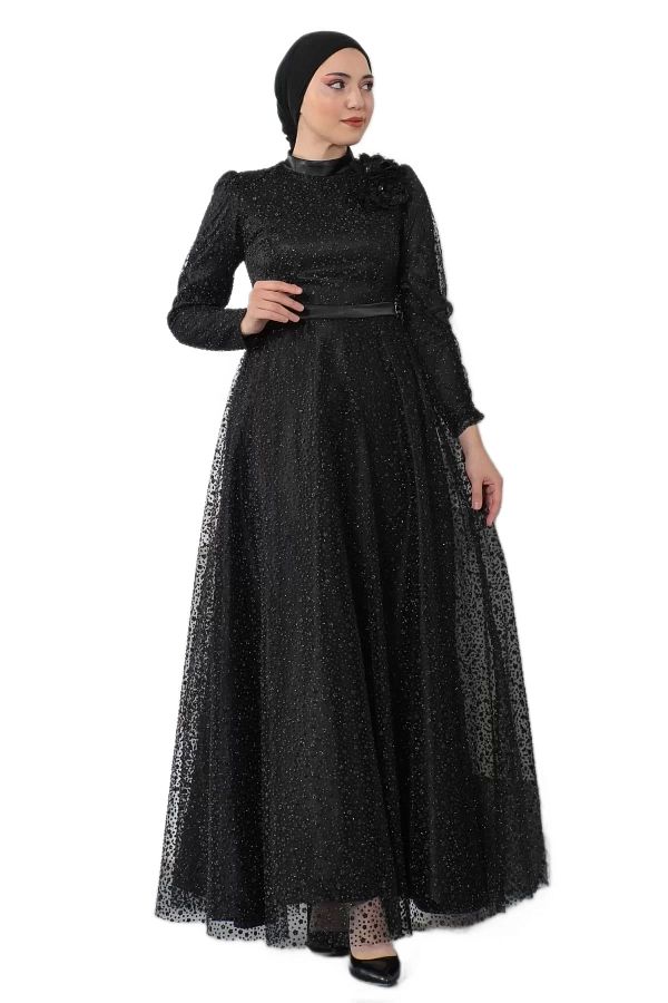 Dress glitter muslimah store