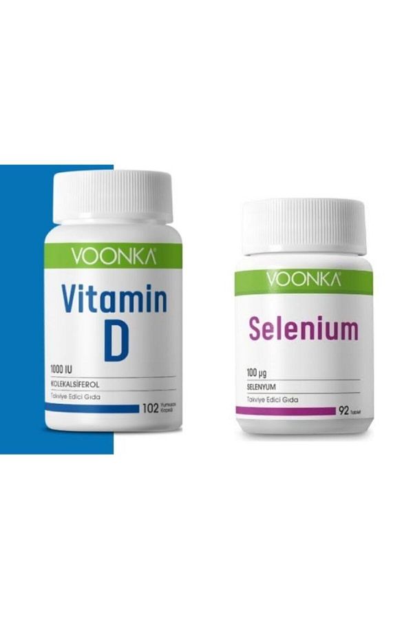Voonka-Selenium 92 Tablet + Vitamin D 102 Tablet 1