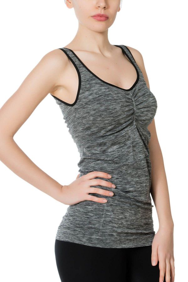 Jerf-Tricou sport pentru femei Belize Grey - 588916 1