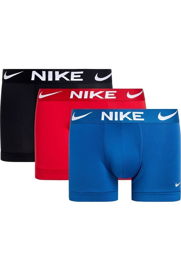Nike Men s Brand Logo Elastic Band Red Navy Black Boxers Suitable for Daily Use 0000KE1156 612 Trendyol