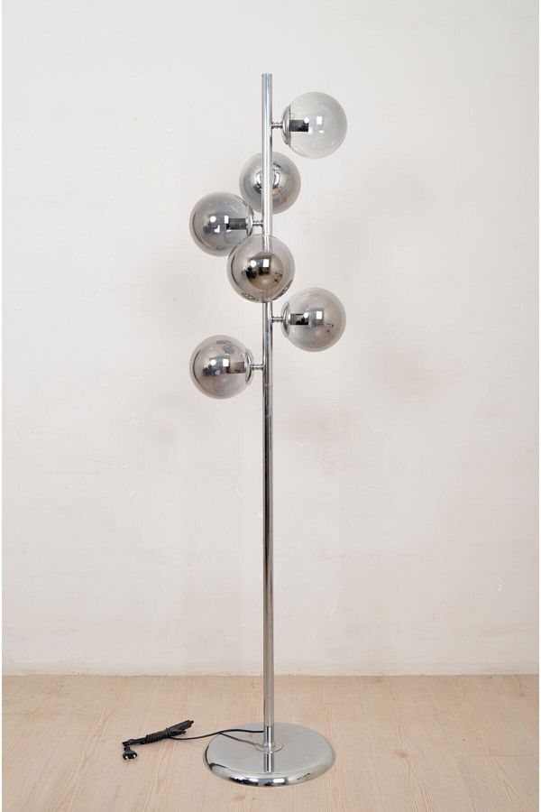 Palazzo smoked glass floor lamp 2025