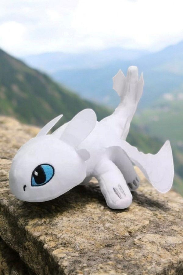 White toothless plush online