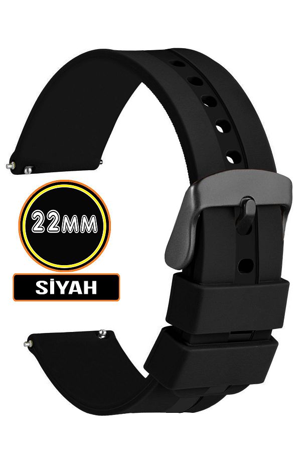 Fossil 22mm silicone watch band clearance