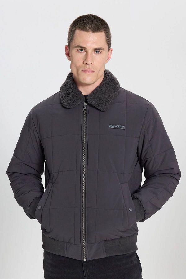 Wrangler Men s Bomber Jacket Stylish Design Trendyol