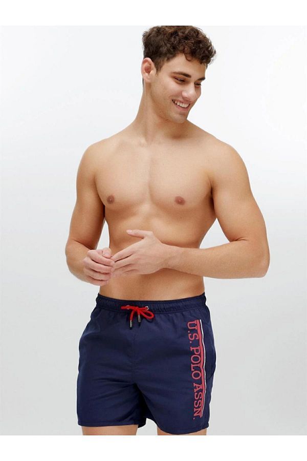 U.S. Polo Assn. Men s Navy Blue Medium Size Sea Shorts 24D.A2.S.T2R.A.0PL0. US.0.S Trendyol