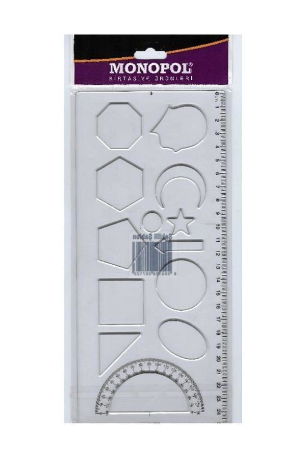 Monopol-Figure Template Ruler 1