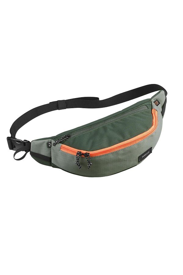 Decathlon Forclaz Waist Bag 2 L Khaki Orange Travel Trendyol