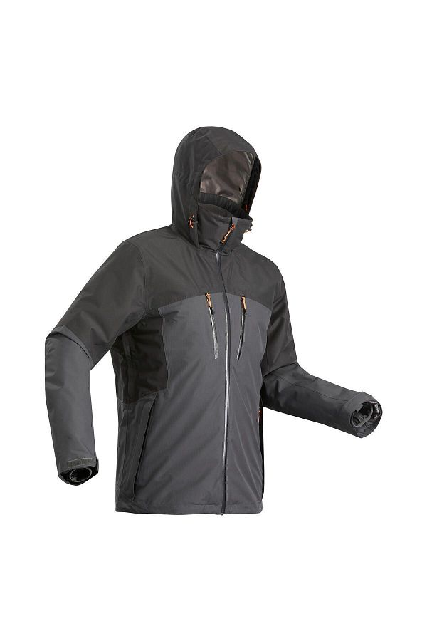 Decathlon Men s Outdoor Trekking Coat 3 in 1 Black Travel 500 10 C Trendyol