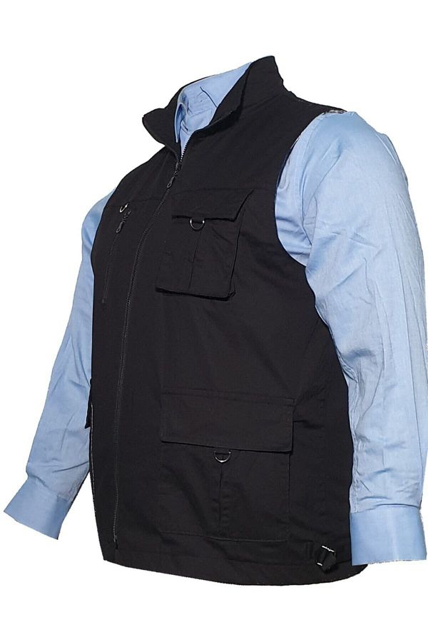 Plus size safari vest best sale