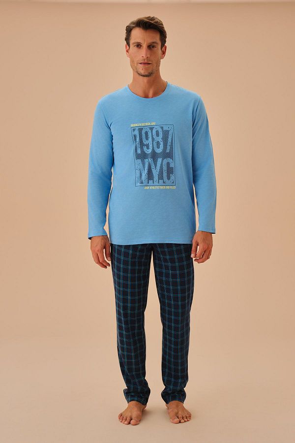 SUWEN-Chris Men's Pajama Set 1