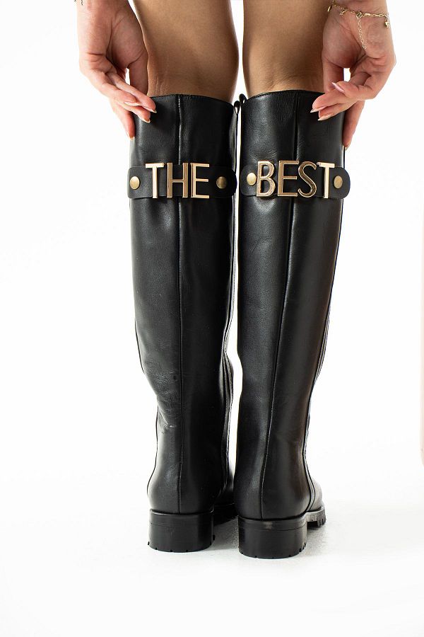 shopcolic Mango 131 Genuine Leather Women s Riding Boots the Best