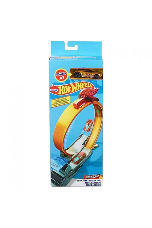Hot wheels loop star top