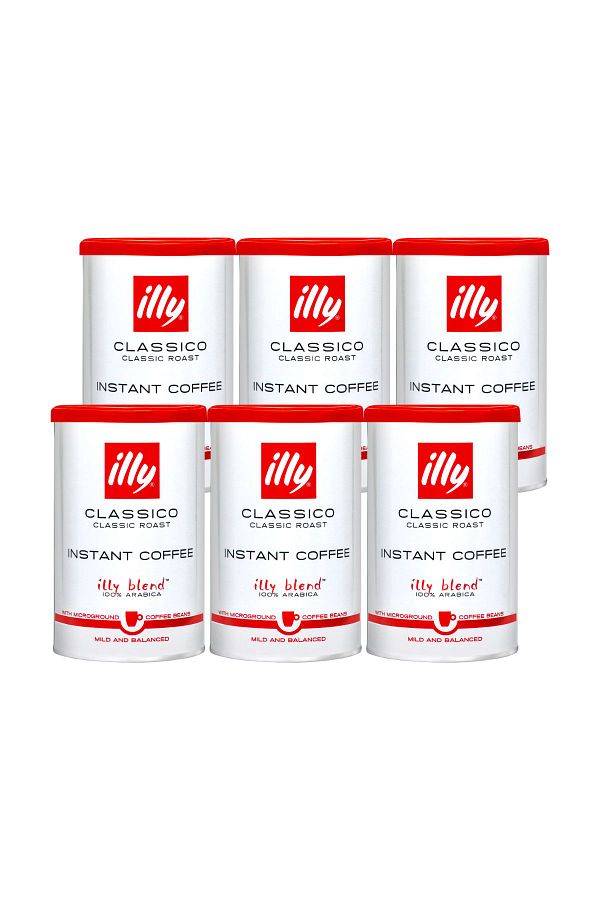 illy-Instant Coffee Classico, Pack of 6 (95g each) 1