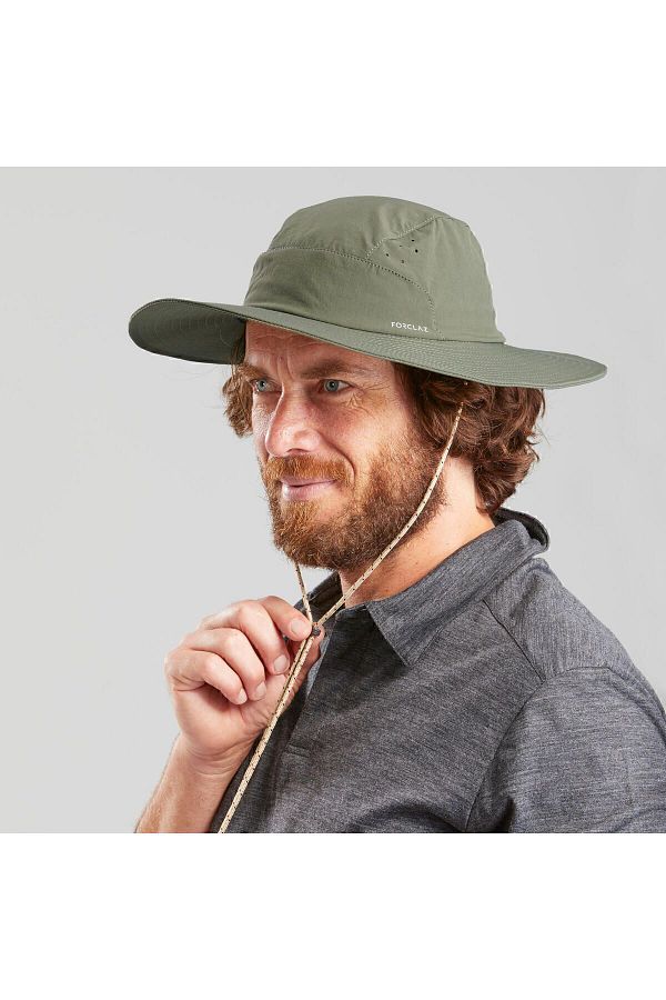 Decathlon Men s UV Protection Hat Khaki Mt500 Trendyol