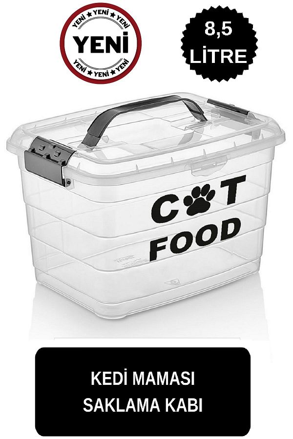 Dry cat food storage clearance