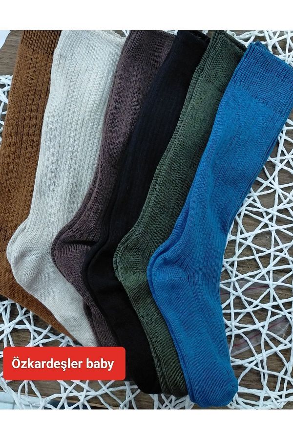 ÖZKARDEŞLER BABY-ciorapi pentru genunchi bebe si copii 6 bucati 1