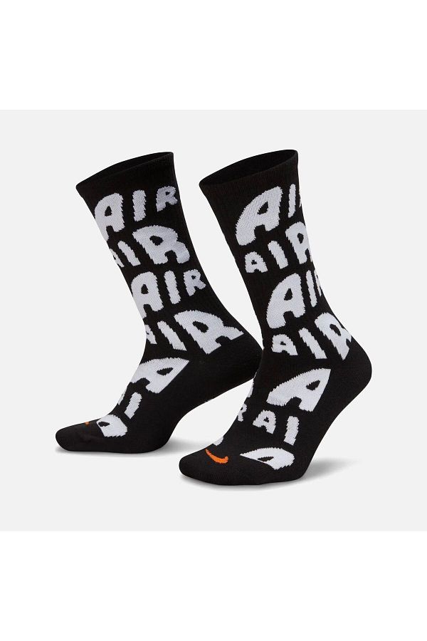 Nike Unisex Black Knitting Chart Crew Socks 1 Pair Trendyol