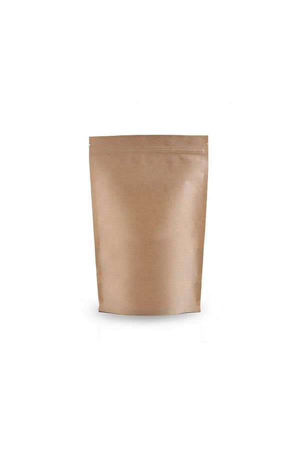 Jawad Standup Kraft Paper Bag Zipper Silver Layer 500G 300X190X50mm 13Pcs Trendyol