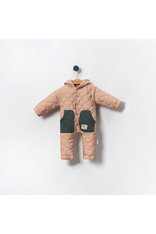 Necix's Erkek Bebek Kalın Önden Çıtçıtlı Tulum