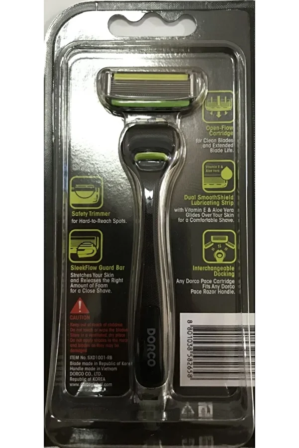 Dorco-Pace 6 Pro System Machine Blade - 1up 1