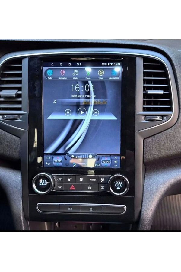 NAVİPRİME-Renault Megane 4 Tesla - Naviprime Multimedia Icon Package, 4Gb Ram and 64Gb Memory Carplay Is Suitable 1