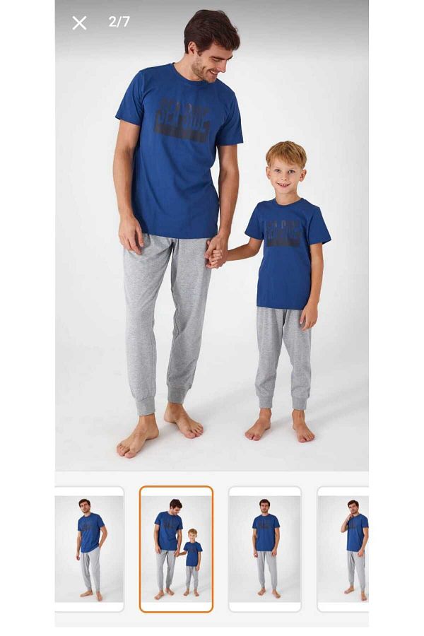 Rolypoly-Father and Son Prices Different - Pajama Set, Single Added 1