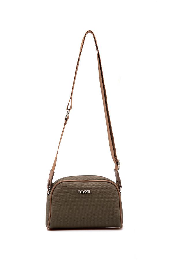 Fossil Messenger Bag Khaki Plain Trendyol