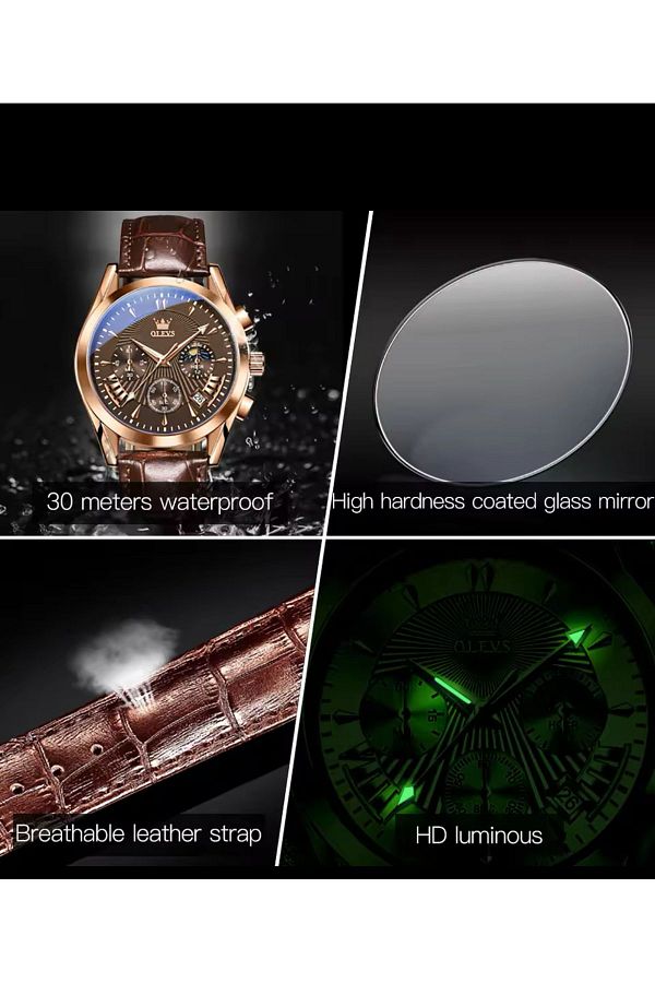 Olevs mens watches best sale