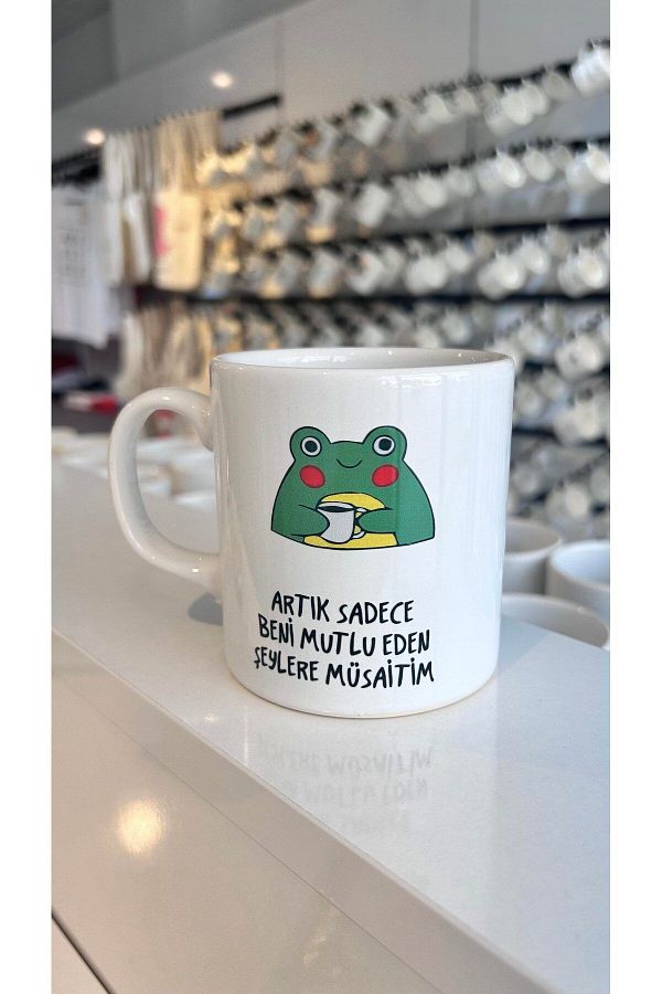 REAL DREAMS COLLECTİON-My Godmother Printed - Artik Mug for Things That Make Me Happy 1
