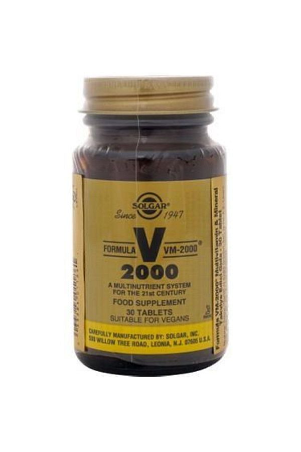 Solgar-Formula Vm-2000 Multivitamin and Mineral 30 Tablets 1