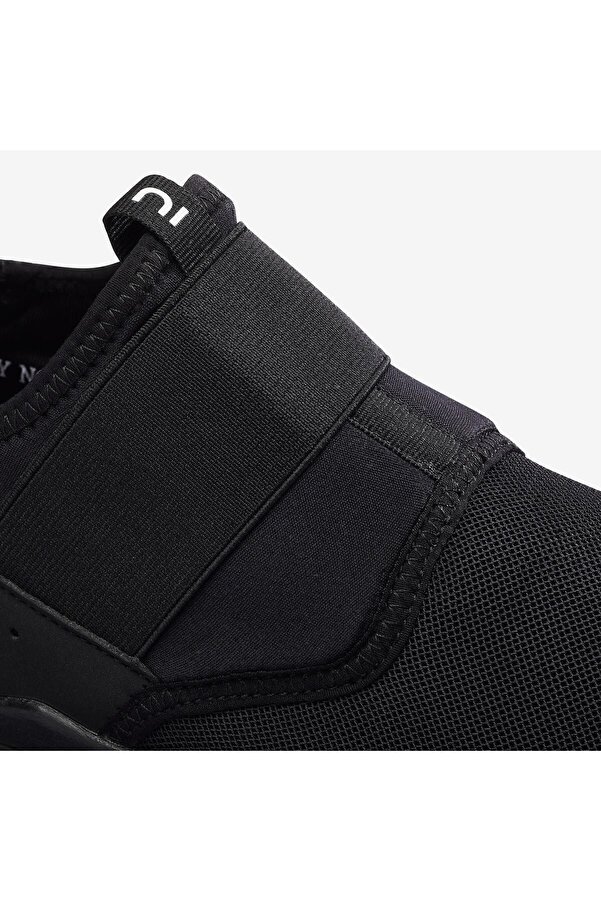 Decathlon Newfeel Men's Walking Shoes Black Pw 160 Slip-on