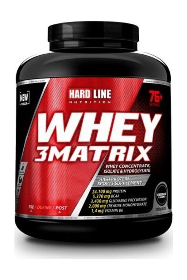 Hardline-Whey 3 Matrix 2300 gr - Banana Color Flavored 1