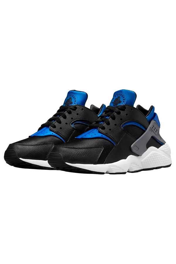 Nike huarache blue and black shop