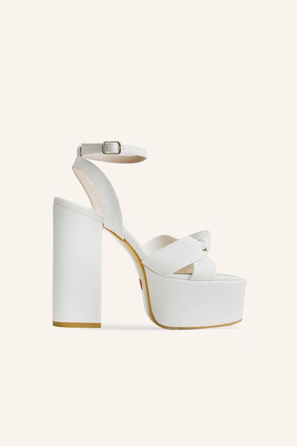 MARCATELLI-Pantofi de mireasa cu toc Brando din satin 1