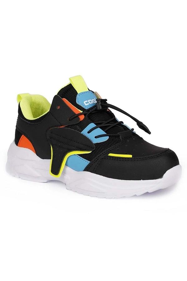 KOCAMANLAR-Cool Y3 Sneaker Orthopedic Kids Sports Shoes BLACK-WHITE 1