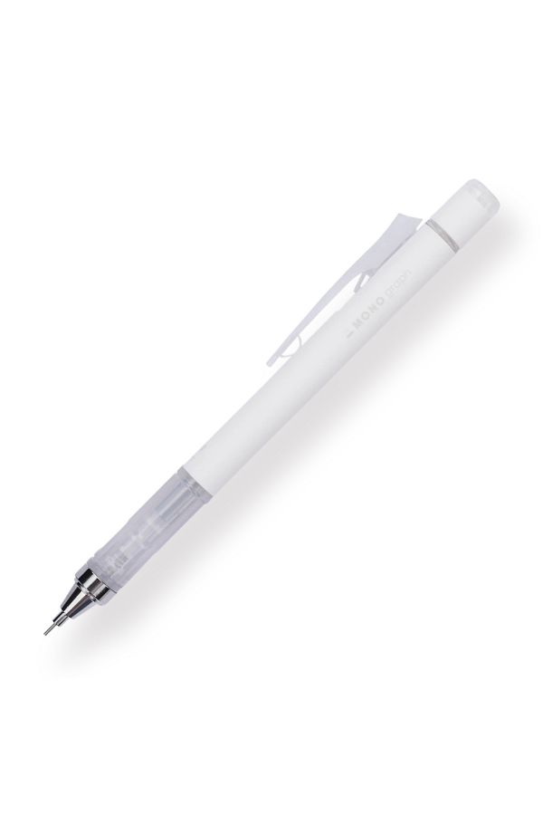 Tombow-Mono Graph Grayscale Color 0.5mm Mechanical Pencil - White / 146b 1