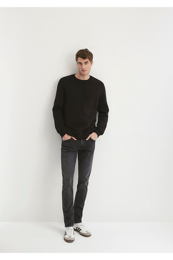 Mavi-Kvnç Schwarze rauchgraue Jeanshose 001070-34804 1