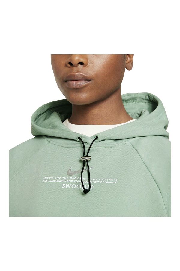 Nike sportswear swoosh women's french terry hoodie top