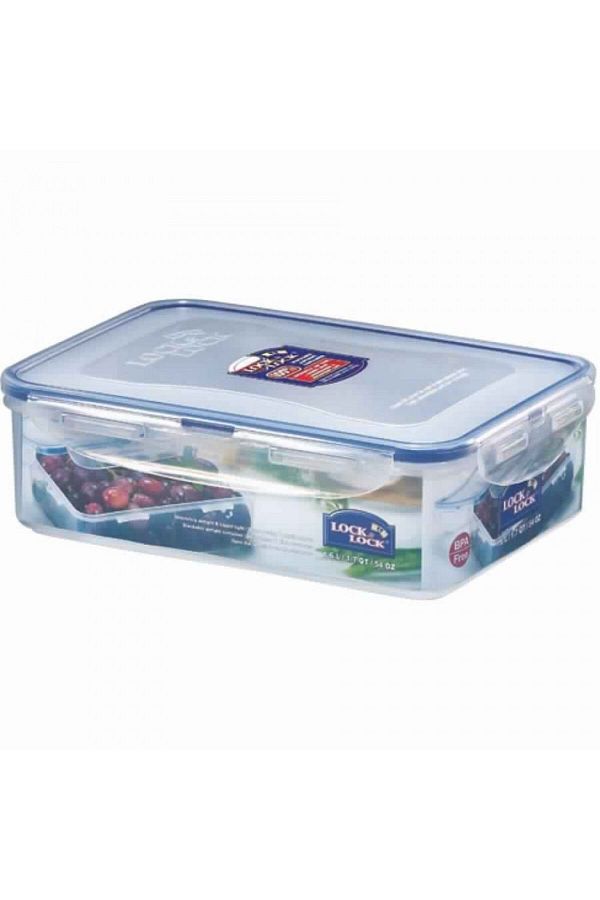 Lock & Lock-Rectangular Short Food Container 1.6l 1