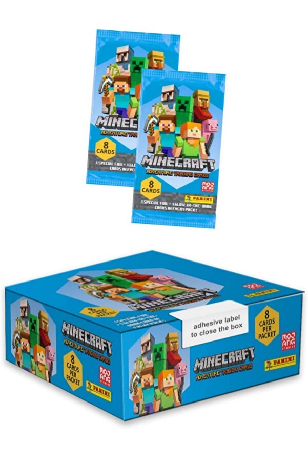 TOYFEST Panini Minecraft Trading Kart - 2 Paket