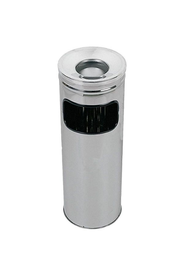 Palex-Ashtray Standing Column Type Stainless Steel No.1 1