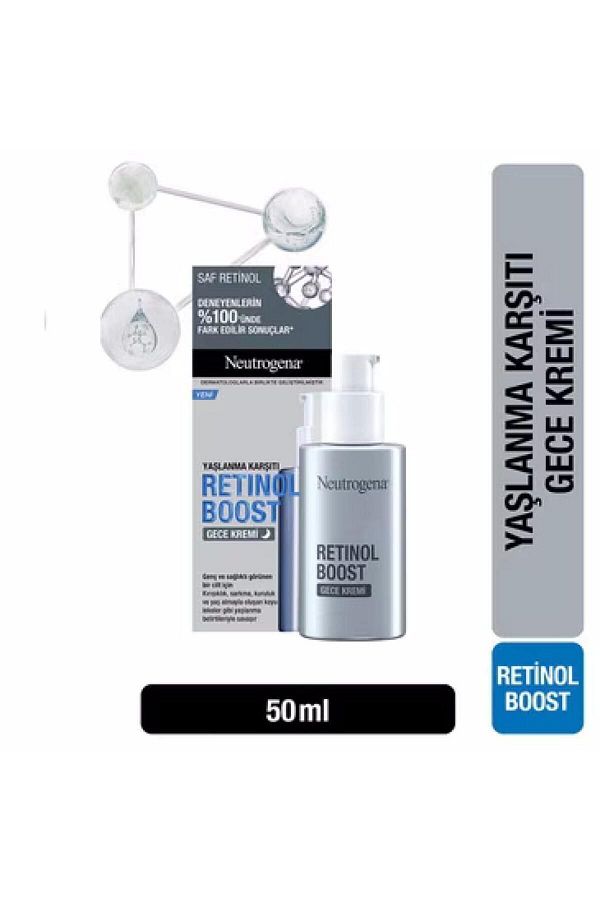Neutrogena-50 ml Night Cream - Wrinkle, Elasticity and Brightness Loss, Dryness and Dark Spots 1