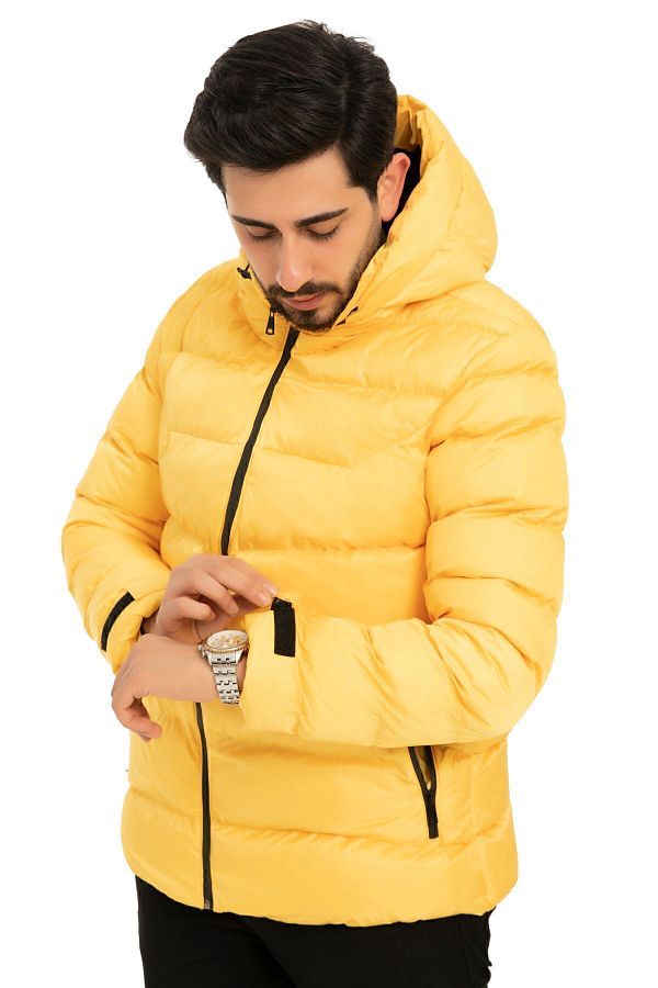 Furry yellow jacket shop